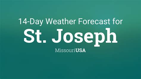 weather in st joseph missouri